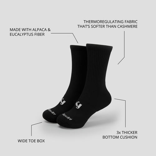 AlpacaCloud® Crew Socks