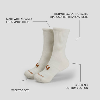 AlpacaCloud® Crew Socks