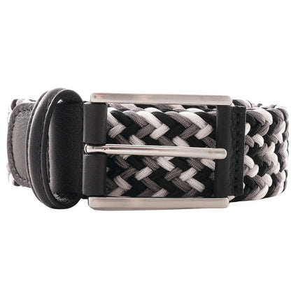 Anderson's Belts Woven Belt - Black/Grey