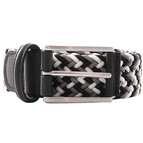 Anderson's Belts Woven Belt - Black/Grey