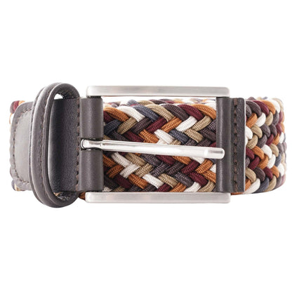Anderson's Belts Woven Belt - Brown Multi