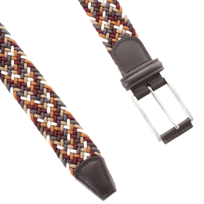 Anderson's Belts Woven Belt - Brown Multi