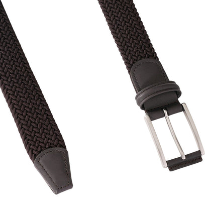 Anderson's Belts Woven Belt - Dark Brown