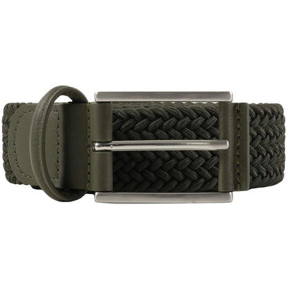 Anderson's Belts Woven Belt - Dark Khaki