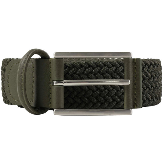 Anderson's Belts Woven Belt - Dark Khaki