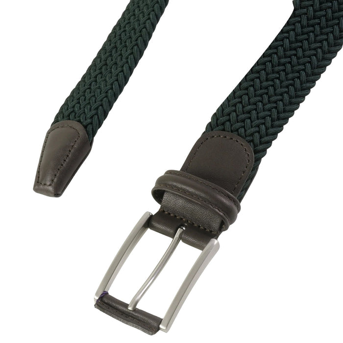 Anderson's Belts Woven Belt - Forest Green