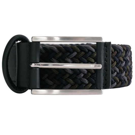 Anderson's Belts Woven Belt - Grey Mix