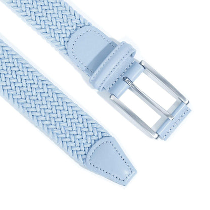 Anderson's Belts Woven Belt - Sky Blue