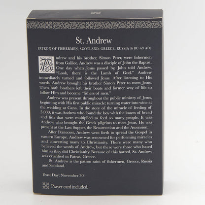 Andrew - St. Andrew Statue 4"H