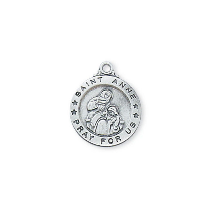 Anne - St. Anne Medal - Sterling Silver