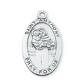 Anthony - St. Anthony Medal - Sterling Silver