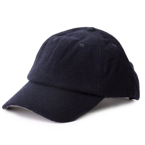 Aquascutum Merino Baseball Cap - Navy