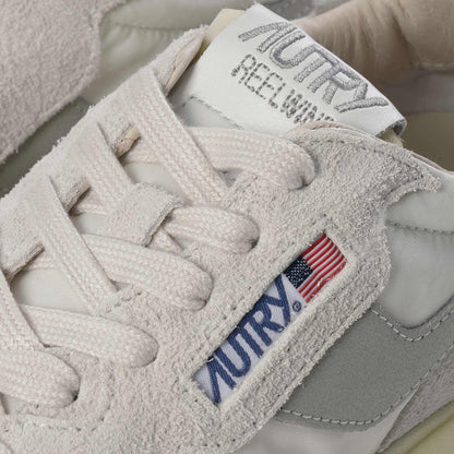 Autry Reelwind Low Sneaker - White and Natural
