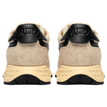 Autry Reelwind Low Sneakers - Ecru/Black