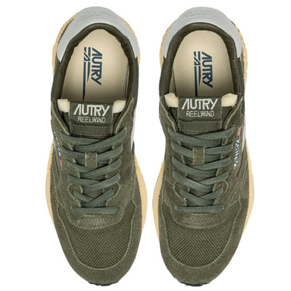 Autry Reelwind Low Sneakers - Olive Night/Harbor Mist
