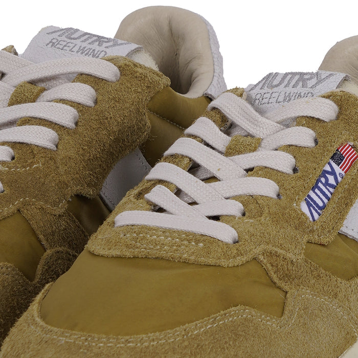 Autry Reelwind Low Sneakers - White/Curry