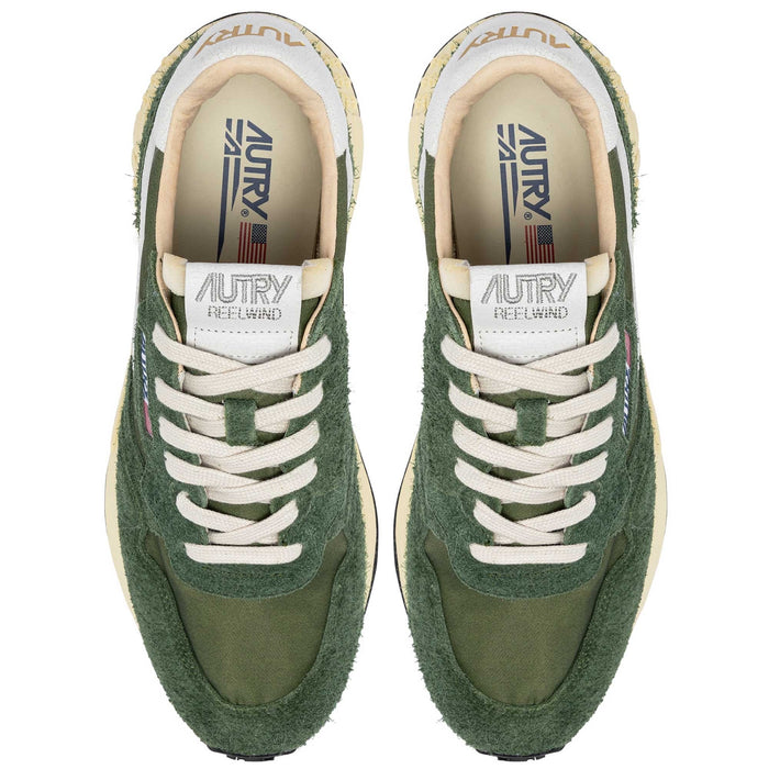 Autry Reelwind Low Sneakers Suede - Military