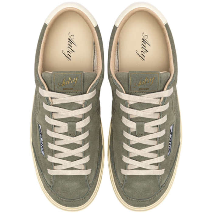 Autry Windscape Low Suede Sneakers - Green