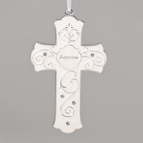 Baptism Cross 7.25"H