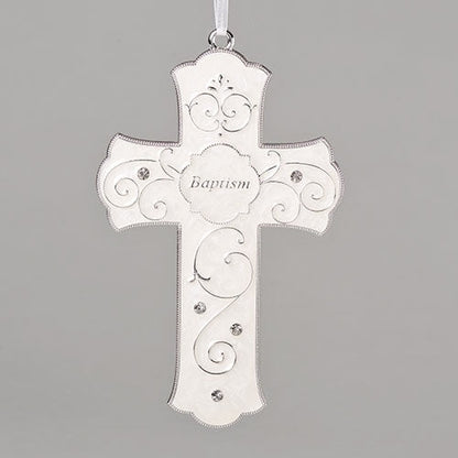 Baptism Cross 7.25"H