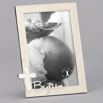 Baptism Frame 7"H