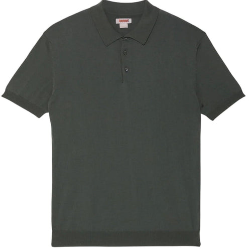 Baracuta Short Sleeve Polo - Deep Olive