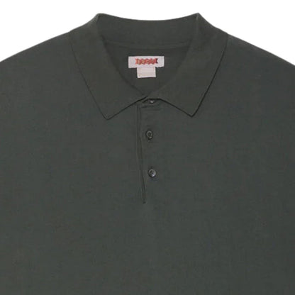 Baracuta Short Sleeve Polo - Deep Olive