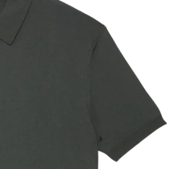 Baracuta Short Sleeve Polo - Deep Olive