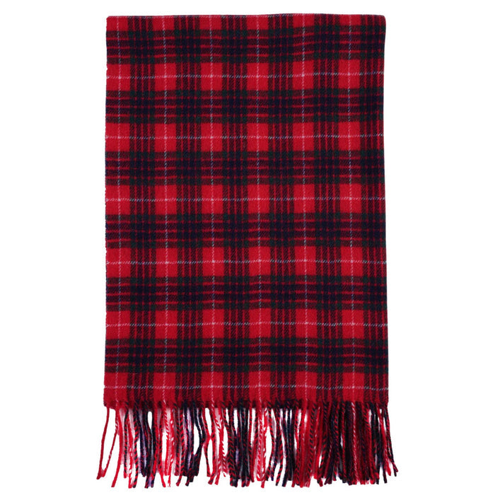 Baracuta Tartan Scarf - Red Fraser