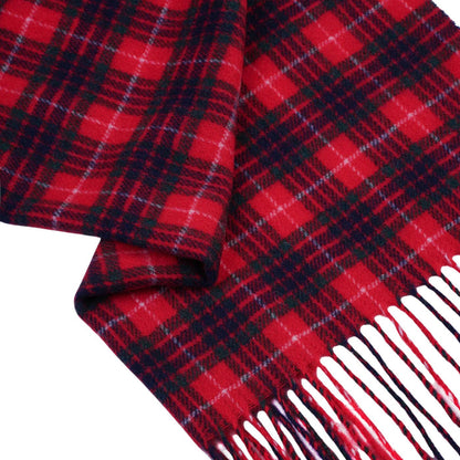 Baracuta Tartan Scarf - Red Fraser