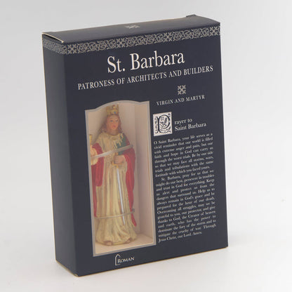 Barbara - St. Barabara Statue 3.75"H