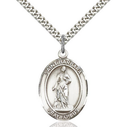 Barbara - St. Barbara Medal 6 Options