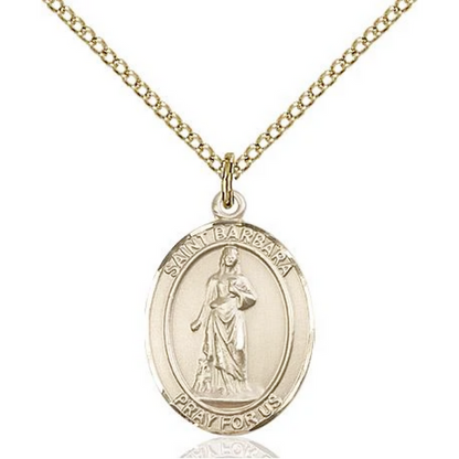 Barbara - St. Barbara Medal 6 Options