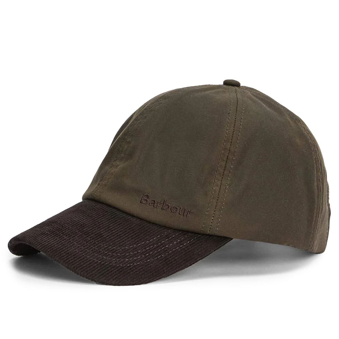 Barbour Ashby Cap - Olive/Brown
