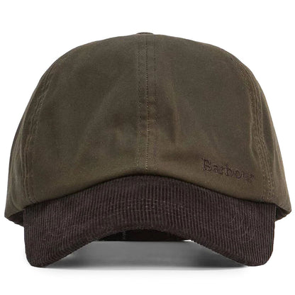 Barbour Ashby Cap - Olive/Brown