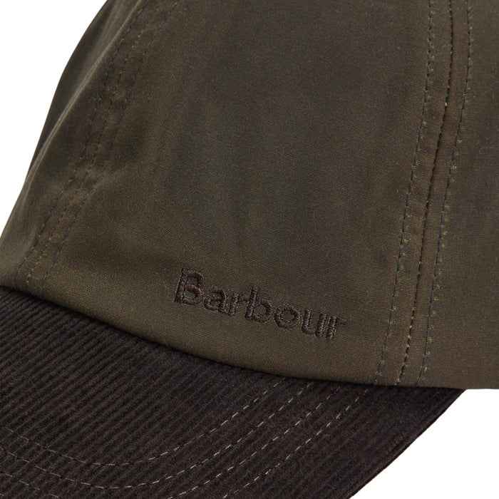 Barbour Ashby Cap - Olive/Brown