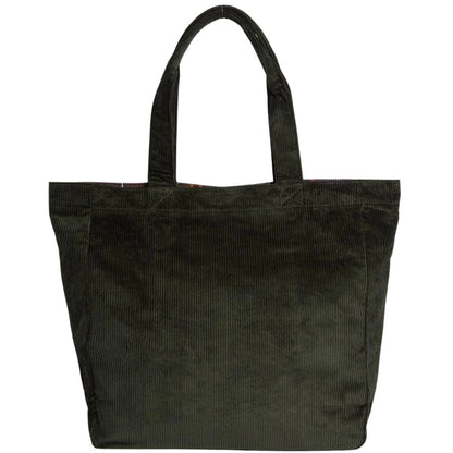 Barbour Carrick Cord Tote Bag - Sage
