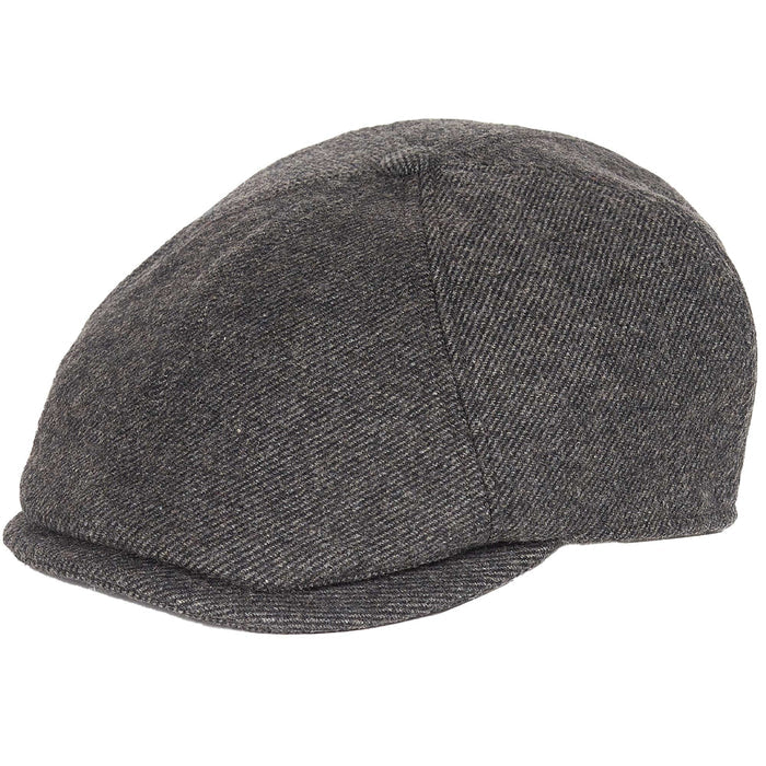 Barbour Claymore Bakerboy Hat - Charcoal