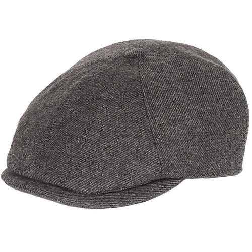 Barbour Claymore Bakerboy Hat - Charcoal