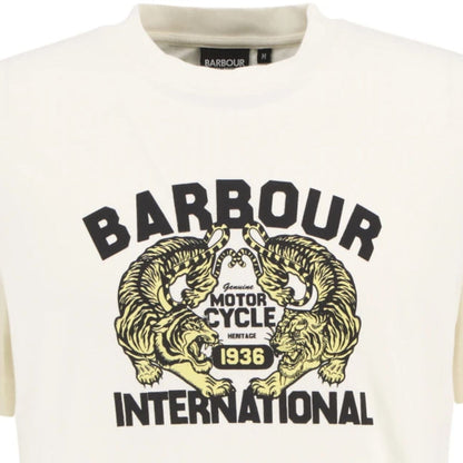 Barbour International Talisman Graphic T-Shirt - White