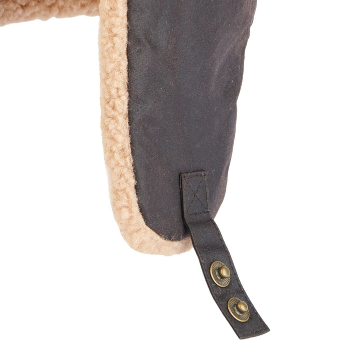 Barbour Morar Waxed Trapper Hat - Rustic