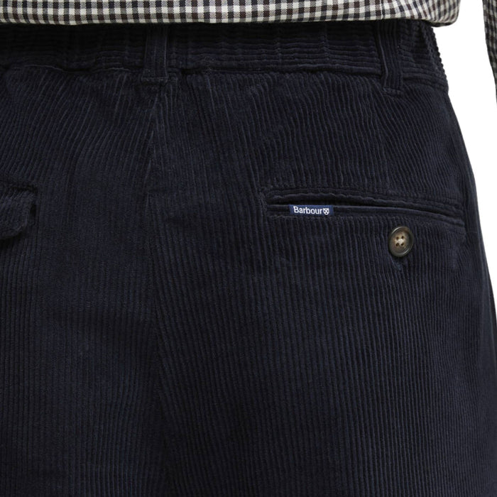 Barbour Stretch Cord Relaxed Fit Trouser - Navy