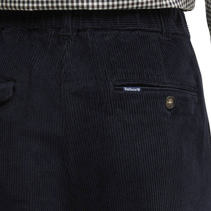 Barbour Stretch Cord Relaxed Fit Trouser - Navy
