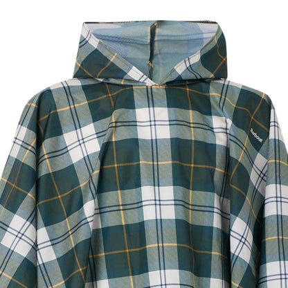 Barbour Tartan Showerproof Poncho - Ancient