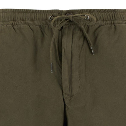 Barbour Washed Oxford Relaxed Shorts - Uniform Green