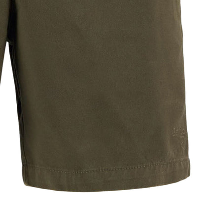 Barbour Washed Oxford Relaxed Shorts - Uniform Green