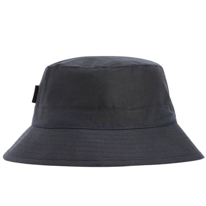 Barbour Waxed Bucket Hat - Classic Navy