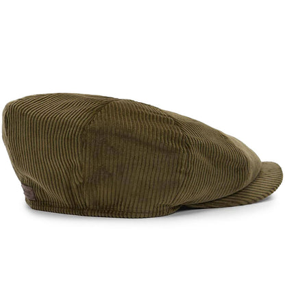 Barbour Westdale Baker Boy Cap - Olive