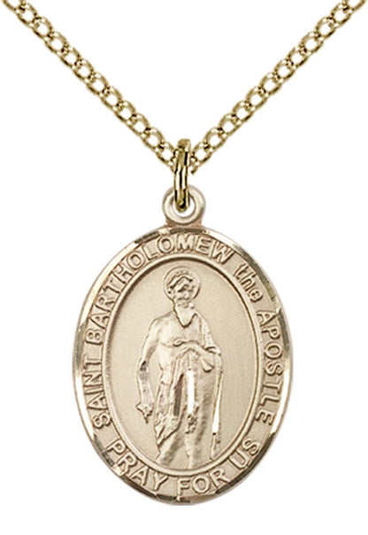 Bartholomew - St. Bartholomew the Apostle Medal 6 Options