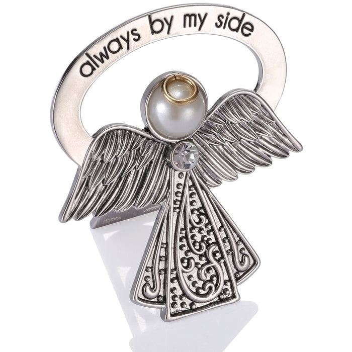 Bedside Angel Feather 2.5"H